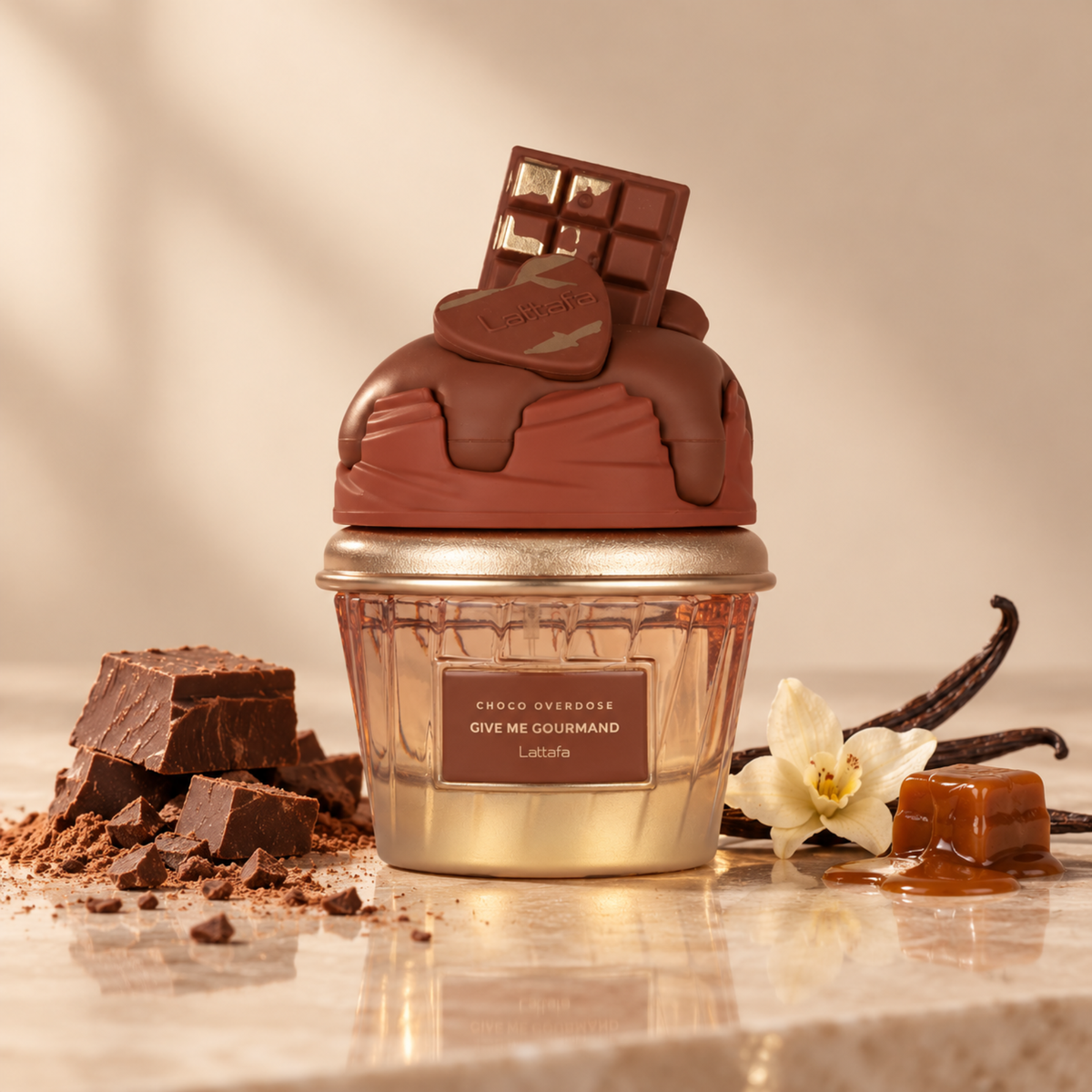 Give Me Gourmand Choco Overdose di Lattafa Eau de Parfum 75 ml