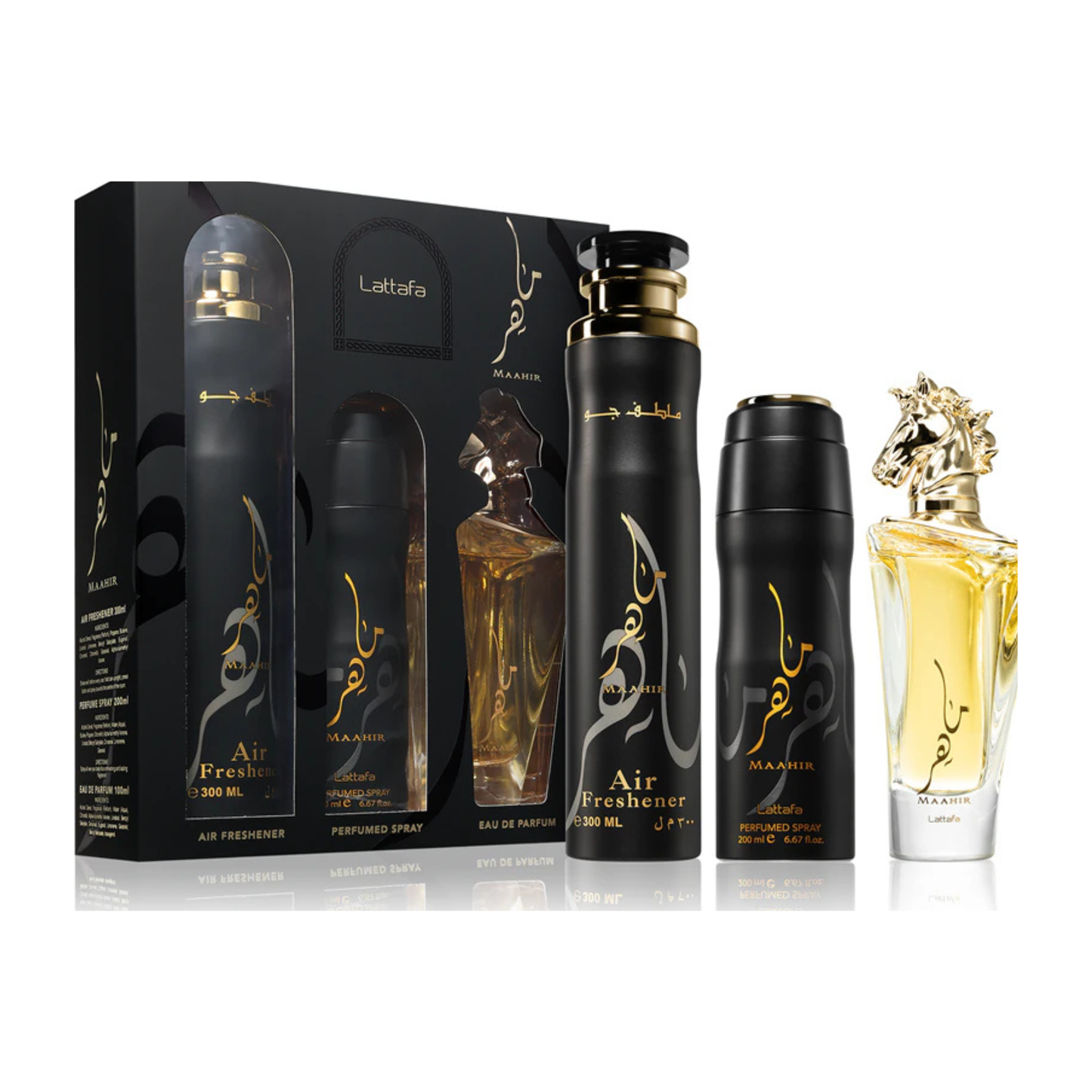Maahir Gold Gift Set Collection Lattafa
