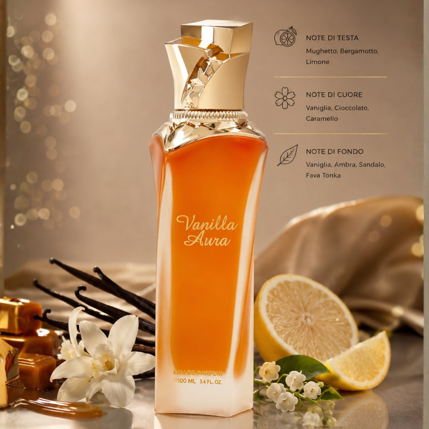 Vanilla Aura Eau de Parfum 100 ml – Maison Asrar
