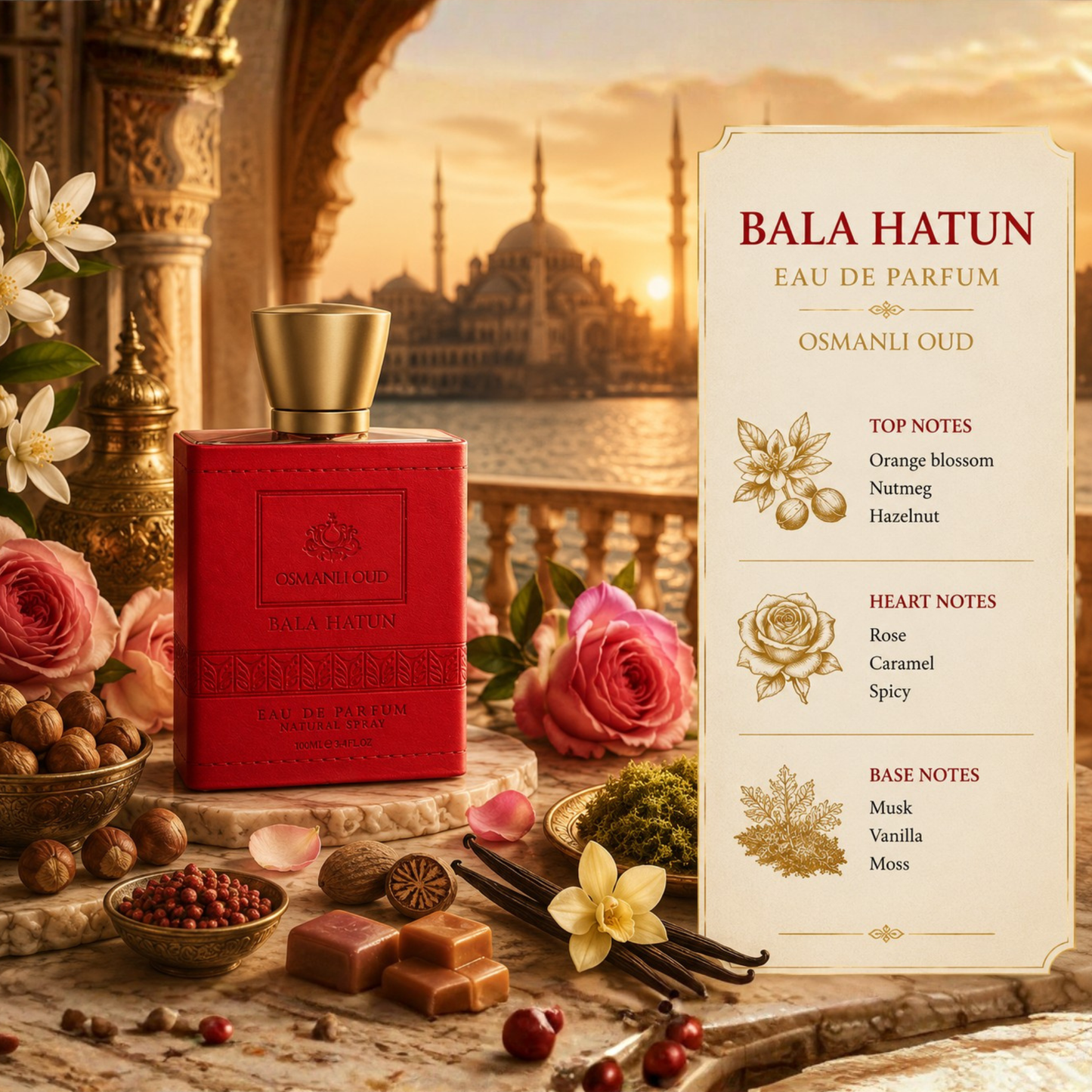 Bala Hatun Eau de Parfum 100 ml – Osmanli Oud
