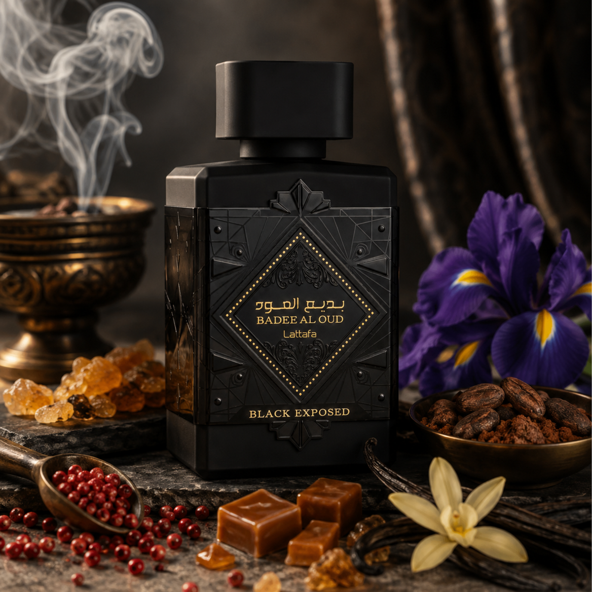 Bade'e Al Oud Black Exposed Lattafa – Eau de Parfum Unisex