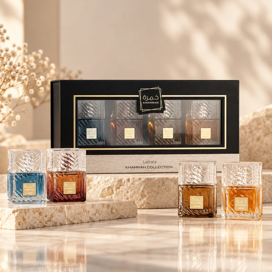 Khamrah Collection – Cofanetto 4 x 25 ml – Lattafa Perfumes