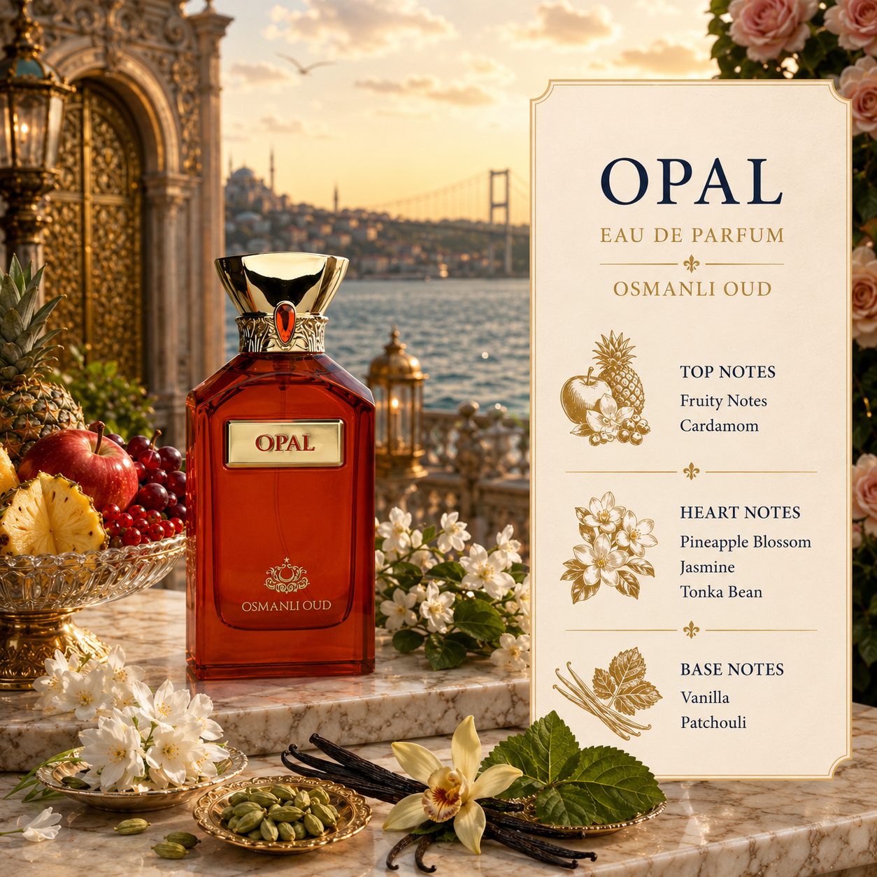 Opal Eau de Parfum 100 ml – Osmanli Oud
